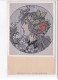 ILLUSTRATEURS Art Nouveau : Carte Sur Soie "l'Hiver" - Bon état (un Leger Pli D'angle) - Other & Unclassified