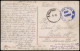 Ansichtskarte  Feldpostkarte 1. WK (Lob Vom Hauptmann) 1917  (Feldpoststempel) - War 1914-18