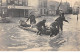 PARIS - La Crue De La Seine 1910 - Le Ravitaillement En Pain Se Fait Par Canots - Très Bon état - Paris Flood, 1910