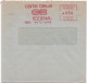 36911# EMA LETTRE CARTE BLEUE CB SOGENAL 1 VIII 1968 METZ GARE M 5747 - Affrancature Meccaniche Rosse (EMA)