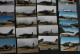 Delcampe - Lot De 152 Photos En Couleurs (12.5 X 8.5 Cm) Avions à Identifier Aviation Militaire Chasse Meeting Aérien Civile Sabena - Luchtvaart