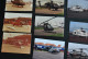 Delcampe - Lot De 20 Photos Couleurs (15 X 10 Cm) Hélicoptères à Identifier Aviation Militaire Chasse Meeting Aérien Civile Sabena - Aviazione