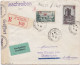 36915# LETTRE CENSURE ALLEMANDE ZENSUR RECOMMANDE DOUANE Obl ANGOULEME BUSSATTE CHARENTE 1941 THIONVILLE MOSELLE - Covers & Documents