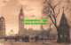 R551562 Clock Tower. Houses Of Parliament. London. S. S. U. 1911 - Other & Unclassified