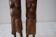 E1 Ancien Couple Buste Africain - Outil Ancien - Ethnique - Tribal H42 - Afrikaanse Kunst