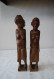 Delcampe - E1 Ancien Couple Buste Africain - Outil Ancien - Ethnique - Tribal H42 - Afrikaanse Kunst