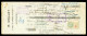 76 Seine Maritime Maromme Mollet Tannerie 1933 Mandat Bancaire Avec Timbres Fiscaux - Chèques & Chèques De Voyage