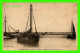 SHIP, BATEAUX DE PÊCHE DANS LE PORT - GRAND-CAMP-LES-BAINS (14) - PHOTO DAMEZ - CIRCULÉE - - Fischerei
