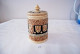Delcampe - E1 Ancien Pot à Biscuit - Céramique - Décor Souvenir - Autres & Non Classés