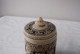Delcampe - E1 Ancien Pot à Biscuit - Céramique - Décor Souvenir - Autres & Non Classés