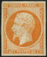 ** N°16b 40c Orange S/paille - TB - 1853-1860 Napoléon III