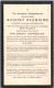 Bidprentje Ledeberg - Plehiers August (1854-1929) - Devotieprenten