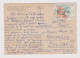 Lebanon BEIRUT Multiple Views, Vintage Photo Postcard W/Topic Stamp Fish 1960s Sent Abroad To Bulgaria (1293) - Líbano