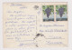 Lebanon BEIRUT Multiple Views, Vintage Photo Postcard W/Topic Stamps Grape 1960s Airmail To Bulgaria (1326) - Lebanon