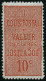 ** N°2 10c Rouge (II) Dent 13 1/2 RARE - TB - Autres & Non Classés