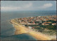 D-26548 Norderney - Luftaufnahme Mit Weststrand - Air View (50er Jahre) - Norderney