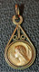 Pendentif Médaille Religieuse Plaqué Or Début XXe "Sainte Marie" Religious Medal - Religion & Esotérisme