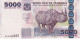 BILLETE DE TANZANIA DE 5000 SHILINGI DEL AÑO 2003 EN CALIDAD EBC (XF) (BANKNOTE) - Tanzania