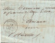 Delcampe - 1833/1847 - Collection De 15 LETTRES Avec Grds Cachets, Cursives, Décime Rural Vers Aniane Par Béziers & Gignac, Hérault - 1801-1848: Voorlopers XIX