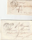 Delcampe - 1833/1847 - Collection De 15 LETTRES Avec Grds Cachets, Cursives, Décime Rural Vers Aniane Par Béziers & Gignac, Hérault - 1801-1848: Voorlopers XIX