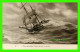 SHIP, BATEAU, VOILIERS - BRIG-GOELETTE FUYANT DEVANT LE TEMPS - No 9 - - Sailing Vessels