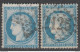 GRANDE RARETE N°60B PLANCHE 4 + 60B Planche 5 Signés Cote 400€ - 1871-1875 Cérès