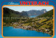 73705889 Unterach Attersee Alpenpanorama Fliegeraufnahme Unterach Attersee - Other & Unclassified