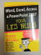 Word Excel Access PowerPoint 2007 MégaPoche Pour Les Nuls - Sonstige & Ohne Zuordnung
