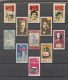 DDR Lot 38 Timbres Personnages Mi 1293 1295 1296 1644 1645 1646 1647 1949 1707 1731 358 1535 632 565 1534 1821 - Gebraucht