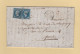 St Brieuc - 21 - Cotes Du Nord - 1860 - Longue Correspondance A En Tete De La Mairie Adressee Au Comte De Champagny - 1849-1876: Période Classique