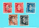 18 Timbres Norvège 8 Timbres Roi Haakon VII Et 10 Timbres Roi Olav V - Other & Unclassified