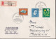 1961/60 R Brief, Mischfrankatur, Zum:CH B106+J183+J184, Mi:CH 734+722+723, St. Gallen Kinderfest - Brieven En Documenten