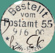 Vintage Postal Stationery XIX C. Belgium Postcard. / Briefkaart 's-Gravenhage 9.06.1900 Bestellt Vom Postamt 55 - Cartoline 1871-1909