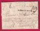 MARQUE NEUFBRISACH HAU RHIN 1769 LENAIN N°6 INDICE 17 POUR VIENNE ISERE LETTRE - 1701-1800: Voorlopers XVIII