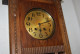 E1 Ancienne Horloge Murale - Bois - Wanduhren