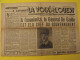La Voix De L'Ouest, Quotidien De Bretagne Maine Normandie Anjou. N° 200 Du 14 Novembre 1945 De Gaulle - Andere & Zonder Classificatie
