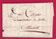 FRANCHISE COM ORDTEUR DE LA 8EME DIV MILITAIRE EYSAUTIER COMMISSAIRE DE S GUERRES MARSEILLE AN 3 1795 LETTRE - 1801-1848: Vorläufer XIX