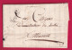 FRANCHISE COM ORDTEUR DE LA 8EME DIV MILITAIRE EYSAUTIER COMMISSAIRE DE S GUERRES MARSEILLE AN 3 1795 LETTRE - 1801-1848: Précurseurs XIX