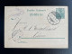 GERMANY 1900 POSTCARD SANGERHAUSEN TO ARTERN 12-07-1900 DUITSLAND DEUTSCHLAND - Cartes Postales