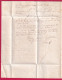 CURSIVE 2 SISSONNE AISNE T15 NOTRE DAME DE LIESSE TAXE LOCALE 1 PUR BUCY LES PIERREPONT 1851 LETTRE - 1801-1848: Voorlopers XIX