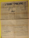 Delcampe - 3 N° De L'Echo De La Presse De 1931. Pharmaciens De France Législation Des Stupéfiants - Sonstige & Ohne Zuordnung