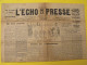 Delcampe - 3 N° De L'Echo De La Presse De 1931. Pharmaciens De France Législation Des Stupéfiants - Altri & Non Classificati