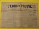 Delcampe - 3 N° De L'Echo De La Presse De 1931. Pharmaciens De France CNPF Toxiques Jurisprudence - Autres & Non Classés