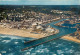 DEAUVILLE TROUVILLE Vue Aerienne Sur Le Port Et Les Jetees 25(scan Recto-verso) MB2387 - Deauville