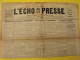 3 N° De L'Echo De La Presse De 1931-1936. Pharmaciens De France CNPF Réglementation - Andere & Zonder Classificatie
