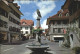 12254428 Frutigen BE Dorfplatz Adlerbrunnen Und Hotel Adler Frutigen - Other & Unclassified