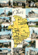 18 Carte Map Du Département Du Cher  4   (scan Recto-verso)MA2284Ter - Aubigny Sur Nere