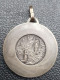 Médaillon Médaille Religieuse Années 30 Argent 800 "Notre-Dame De Lourdes" Silver Religious Medal - Godsdienst & Esoterisme