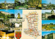 Les  DEUX SEVRES 79 Niort Saint Maixent Thouars  Segondigny  Carte Map Du Département  34 (scan Recto-verso)MA2286Ter - Niort