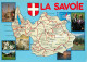  SAVOIE 73  Carte Map Plan Du Département  46(scan Recto-verso)MA2288Ter - Saint Jean De Maurienne